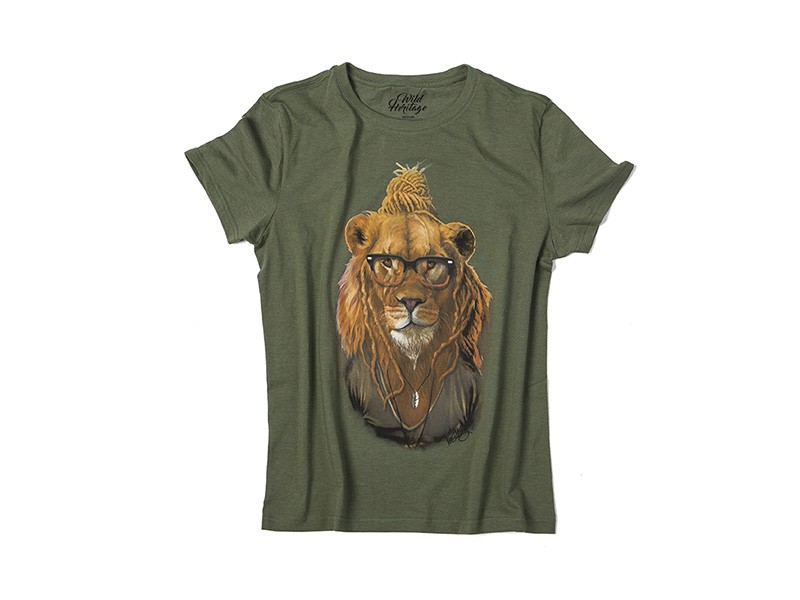 Lion T-Shirt Mens